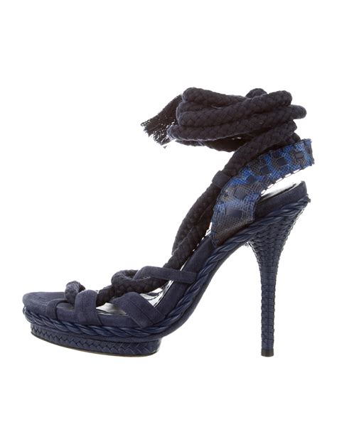 christian dior lace up sandals